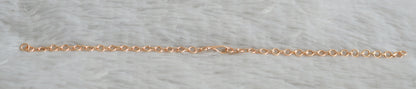 Rose gold tone back chain for necklace dj-48653