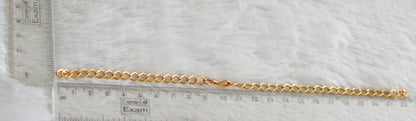 Matte finish back chain for necklace dj-48651