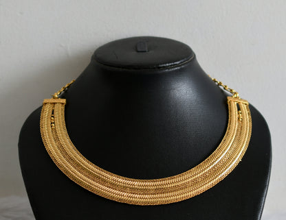 Antique gold tone necklace dj-48667