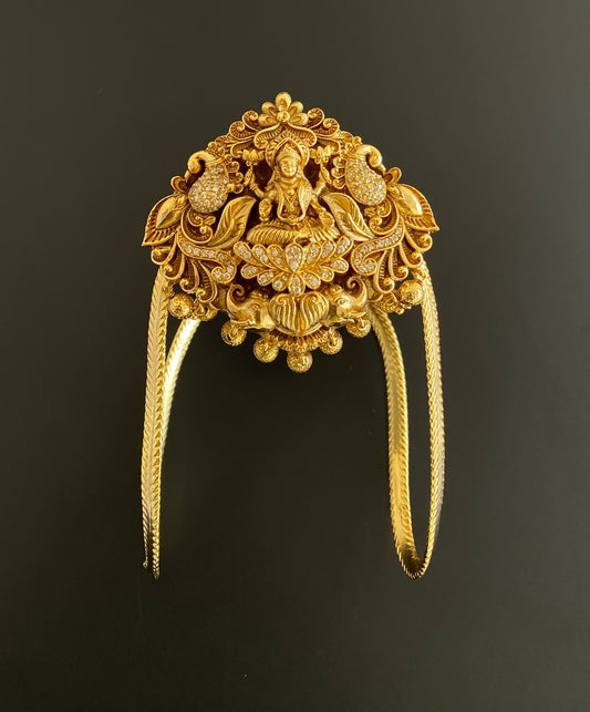 Antique gold tone cz Lakshmi Vanki/Bajuband dj-52743