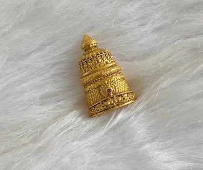 Antique gold tone nakshi crown/kreedam dj-54466