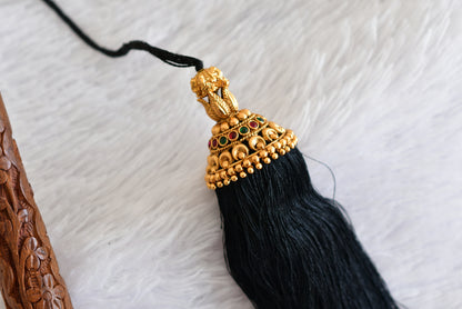 Matt finish kemp-green kuppulu (Hair accessory) dj-52342