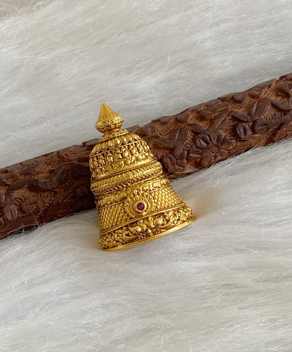 Antique gold tone nakshi crown/kreedam dj-54466