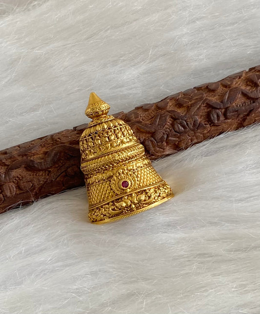 Antique gold tone nakshi crown/kreedam dj-54466