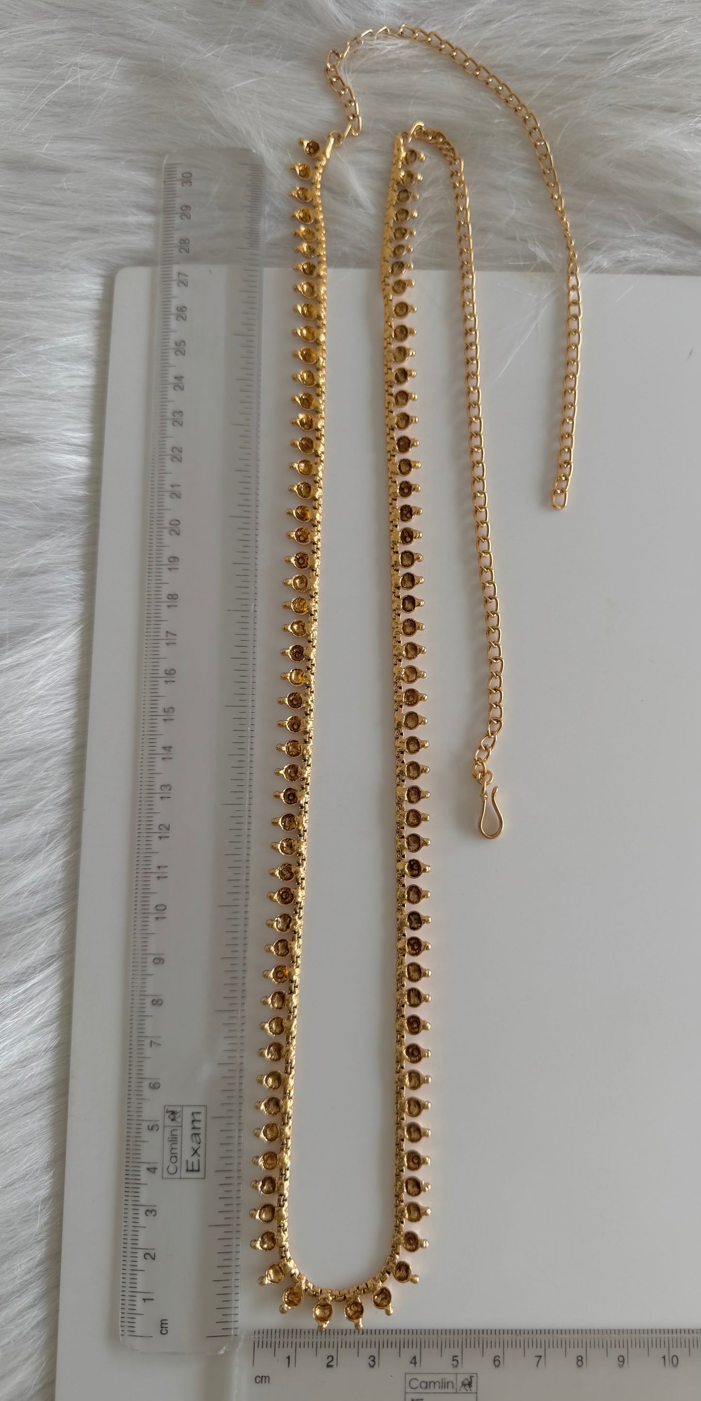 Antique gold tone hip/waist chain dj-51380