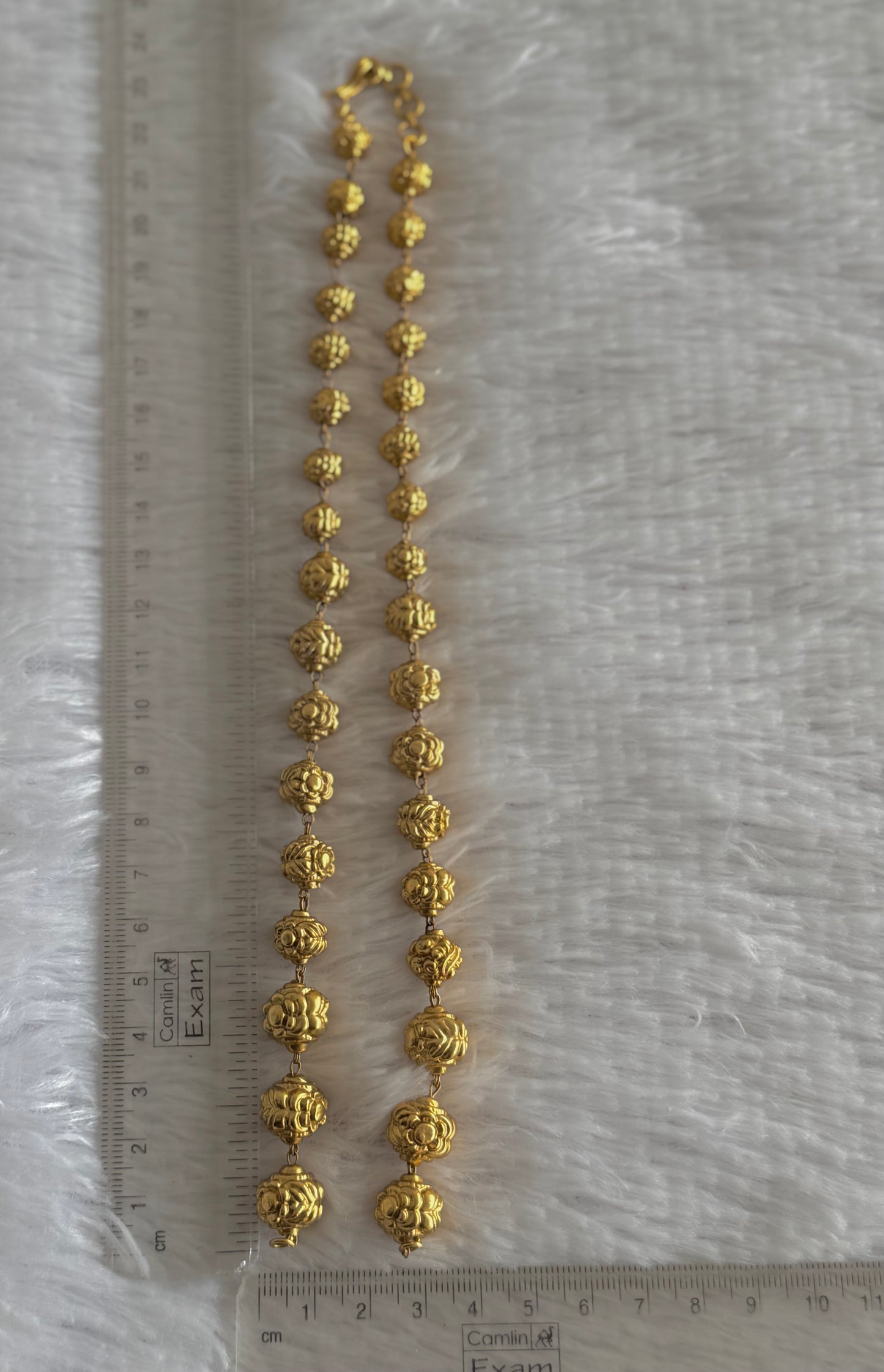 Matte finish Nakshi beaded chain for pendants dj-51459