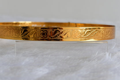 Gold tone floral waist band Dj-52188