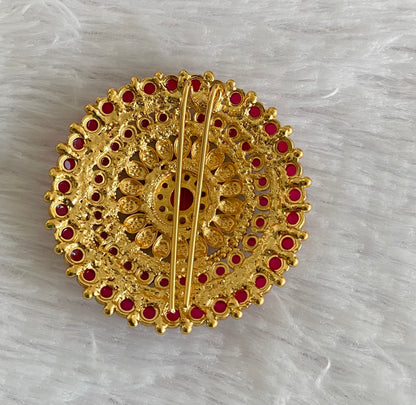 Antique gold tone kemp round hair jewel(rakodi)dj-53612