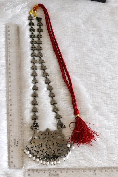 Black finish AD precious kemp pearl peacock haar Dj-52300