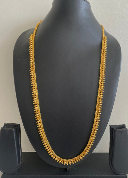 Gold tone 22 inches kerala style ball haar dj-43462
