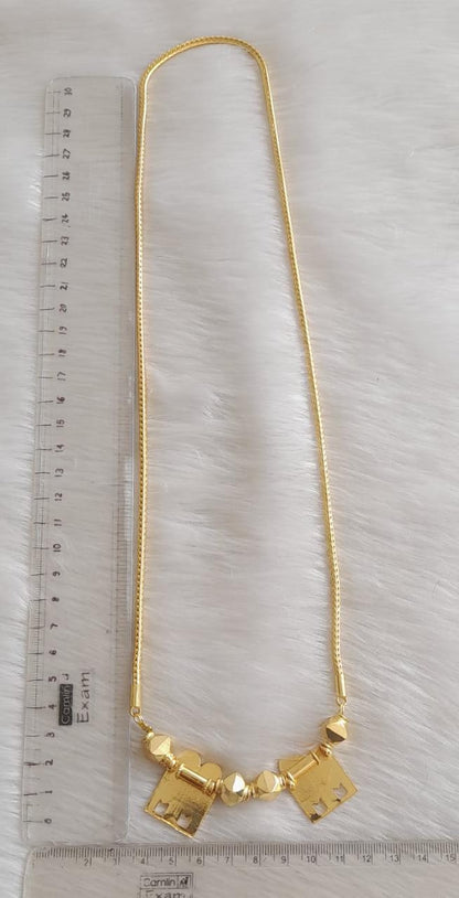Gold tone keelpoo mangalyam dj-42559