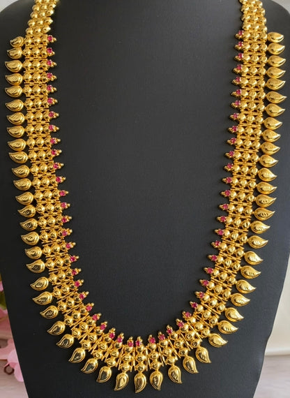 Gold tone kemp mango haar set dj-34259