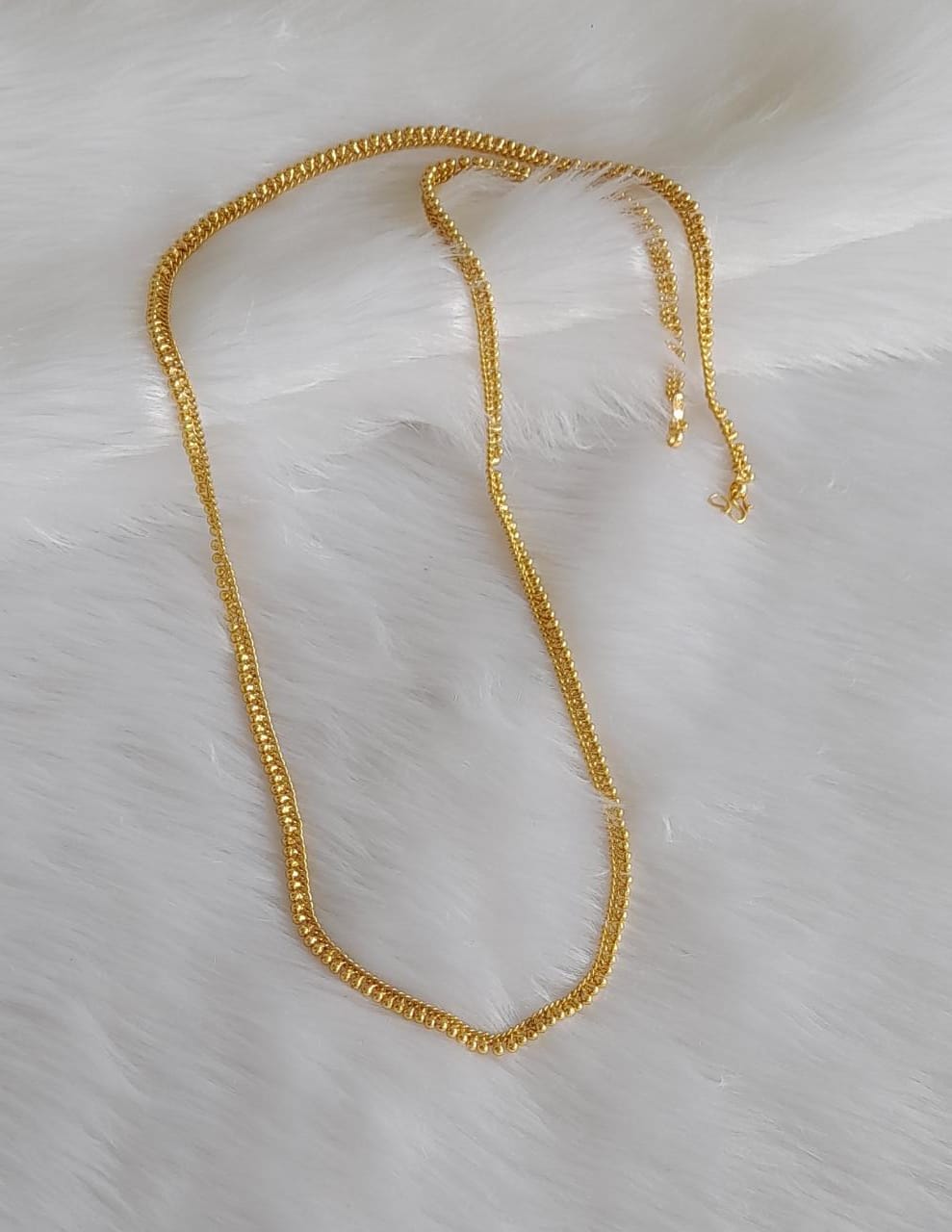 Gold tone 30 inches chain dj-38473