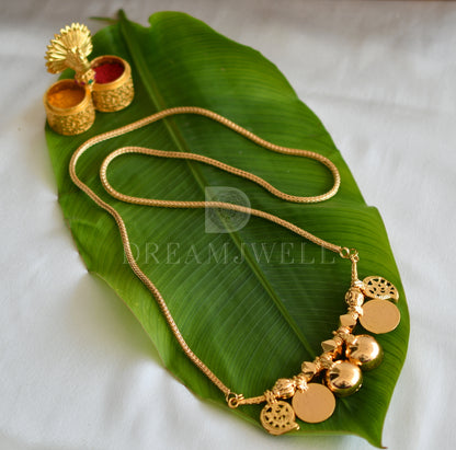 Traditional south Indian gold tone bottu mangalyam dj-34142