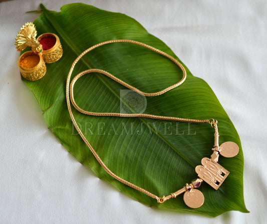 Gold Tone South Indian Style Nama Thiru-mangalyam/mangalsutra dj-33649