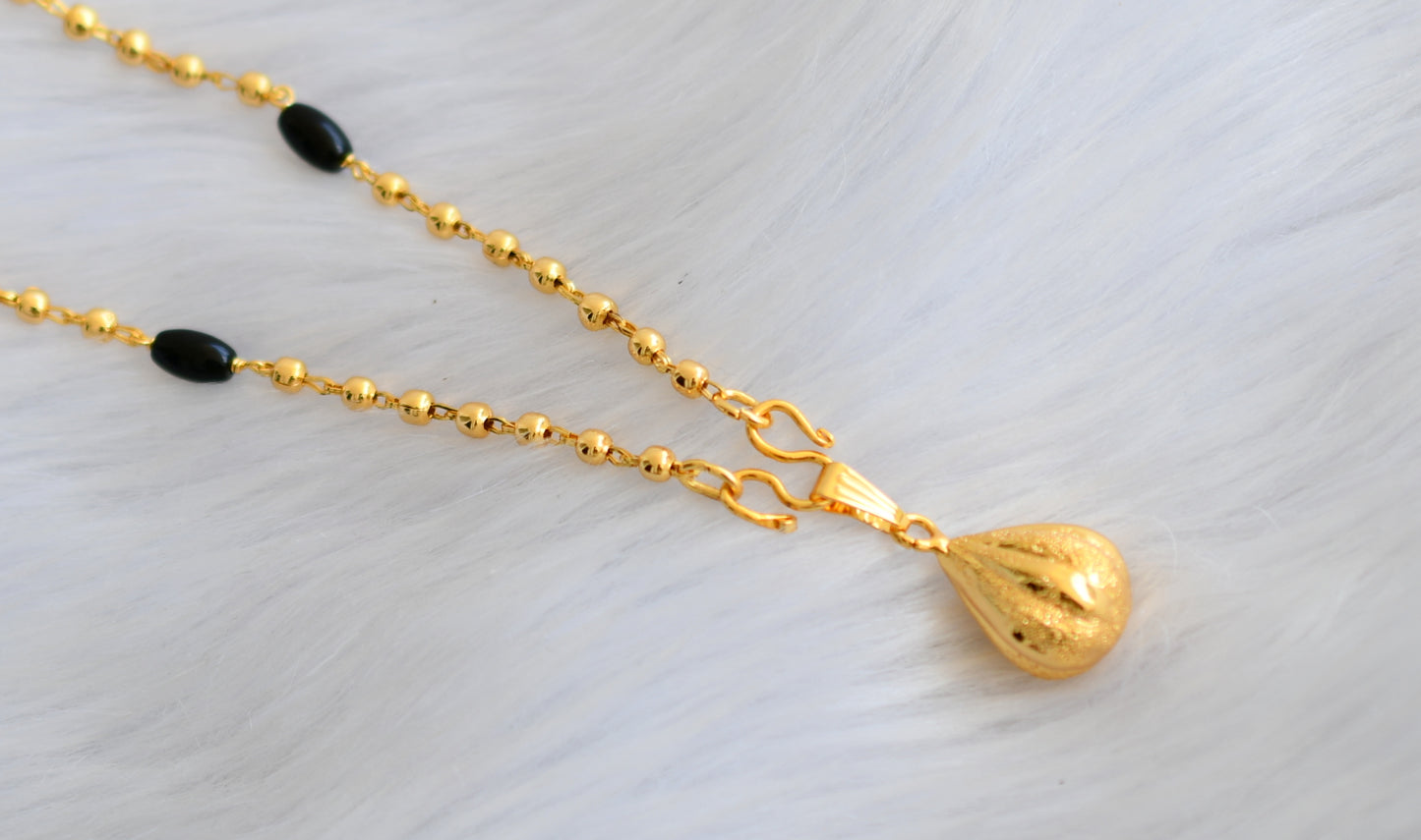Gold tone  pendant bead mala/chain dj-40086