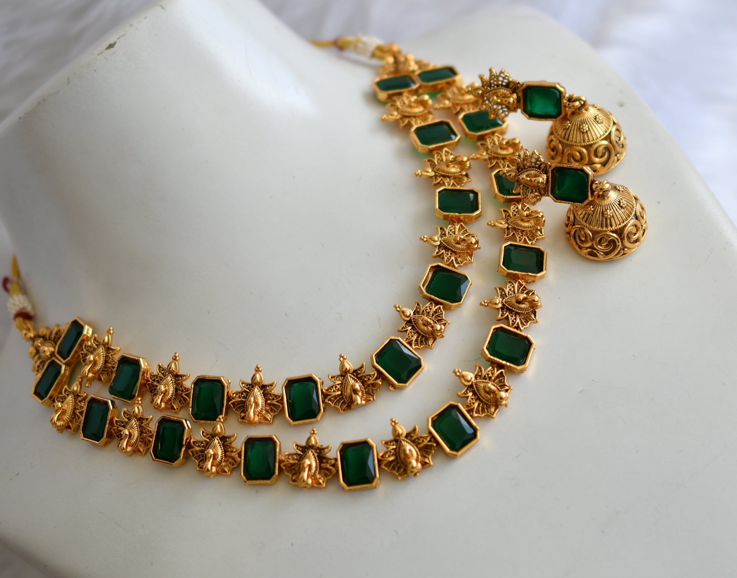fcity.in - Online Tika Green / Princess Fusion Jewellery Sets