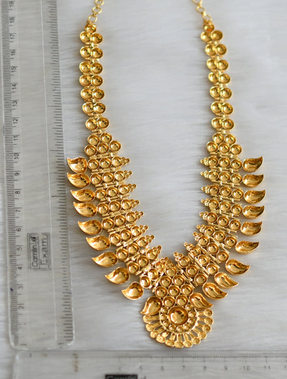 Gold tone Keral style mango necklace dj-32028