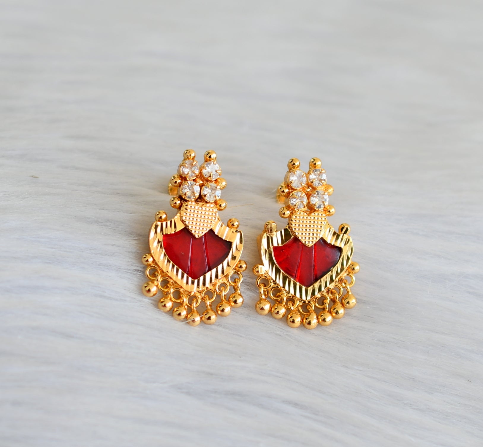 Gold Laxmi Style Long Traditional Earrings at Rs 2397/pair in Chennai | ID:  22608936155