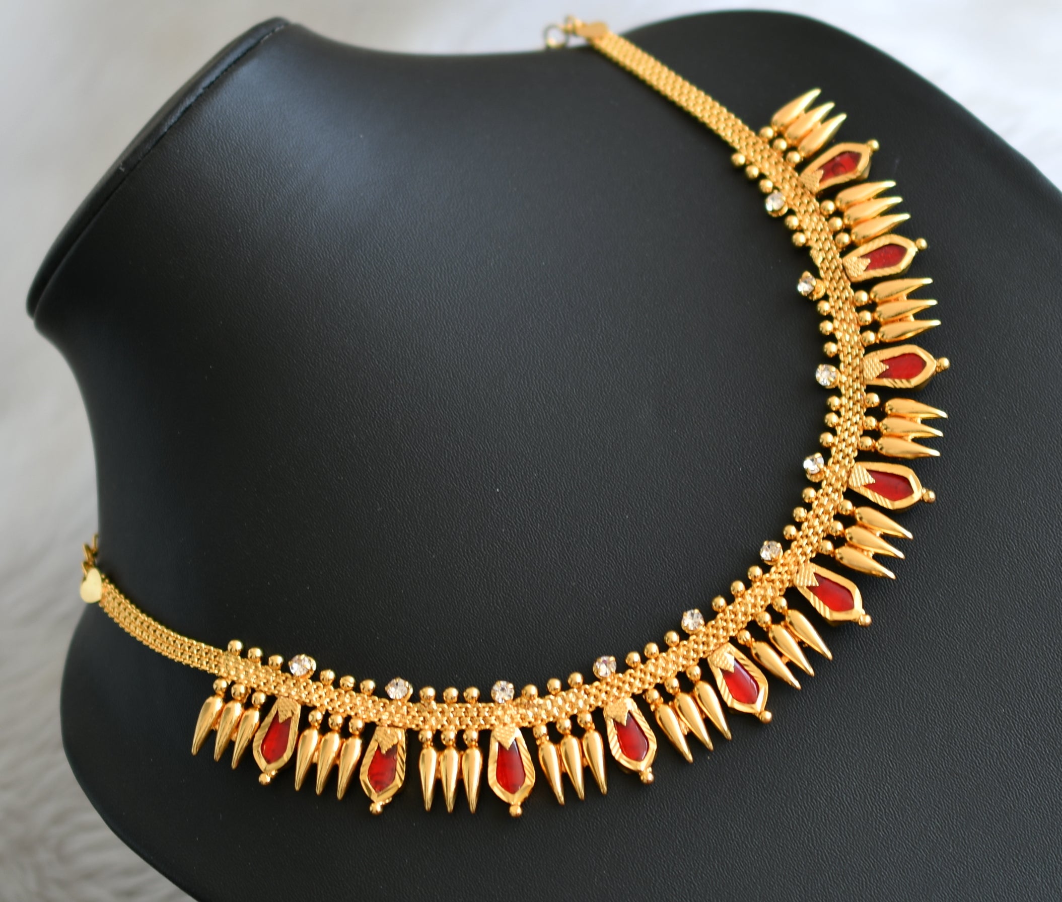 Red nagapadam store necklace