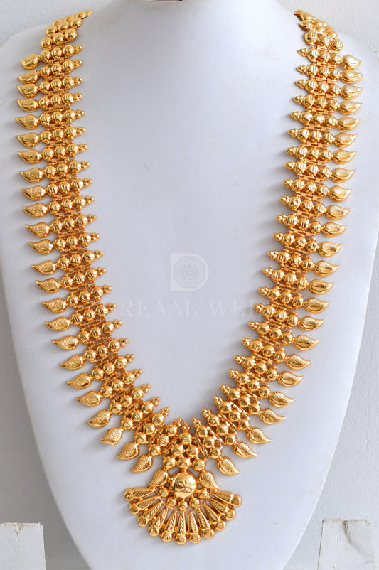 Gold tone mango Kerala style haar dj-35677