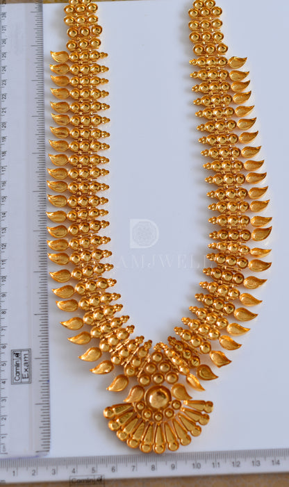 Gold tone mango Kerala style haar dj-35677