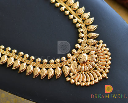 Gold tone mango Kerala style haar dj-37203