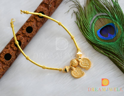 Gold tone mango hand made necklace dj-37884