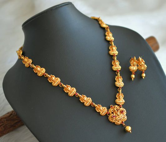 Antique kemp lakshmi necklace set dj-12164