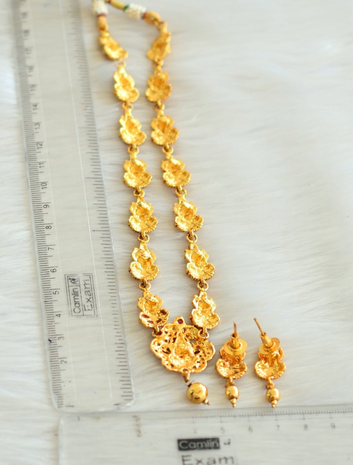 Antique kemp lakshmi necklace set dj-12164