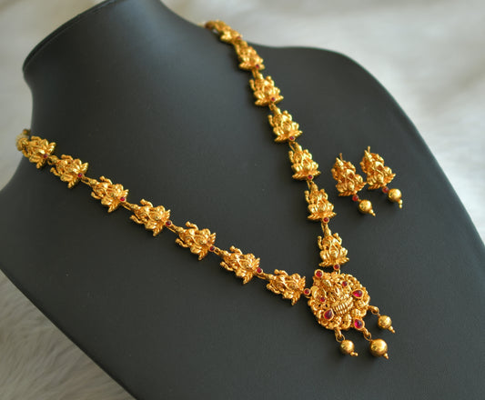 Antique kemp lakshmi necklace set dj-12161