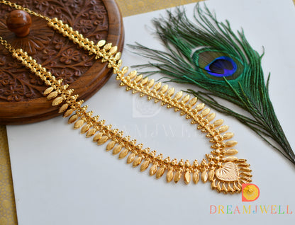 Gold tone Kerala style pichi mottu designer haar dj-37211