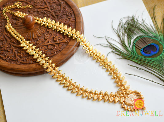 Gold tone mango Kerala style haar dj-36429