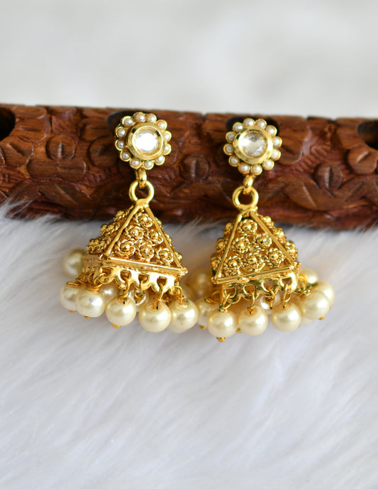 Gold plated whit Jhumkka dj-02226