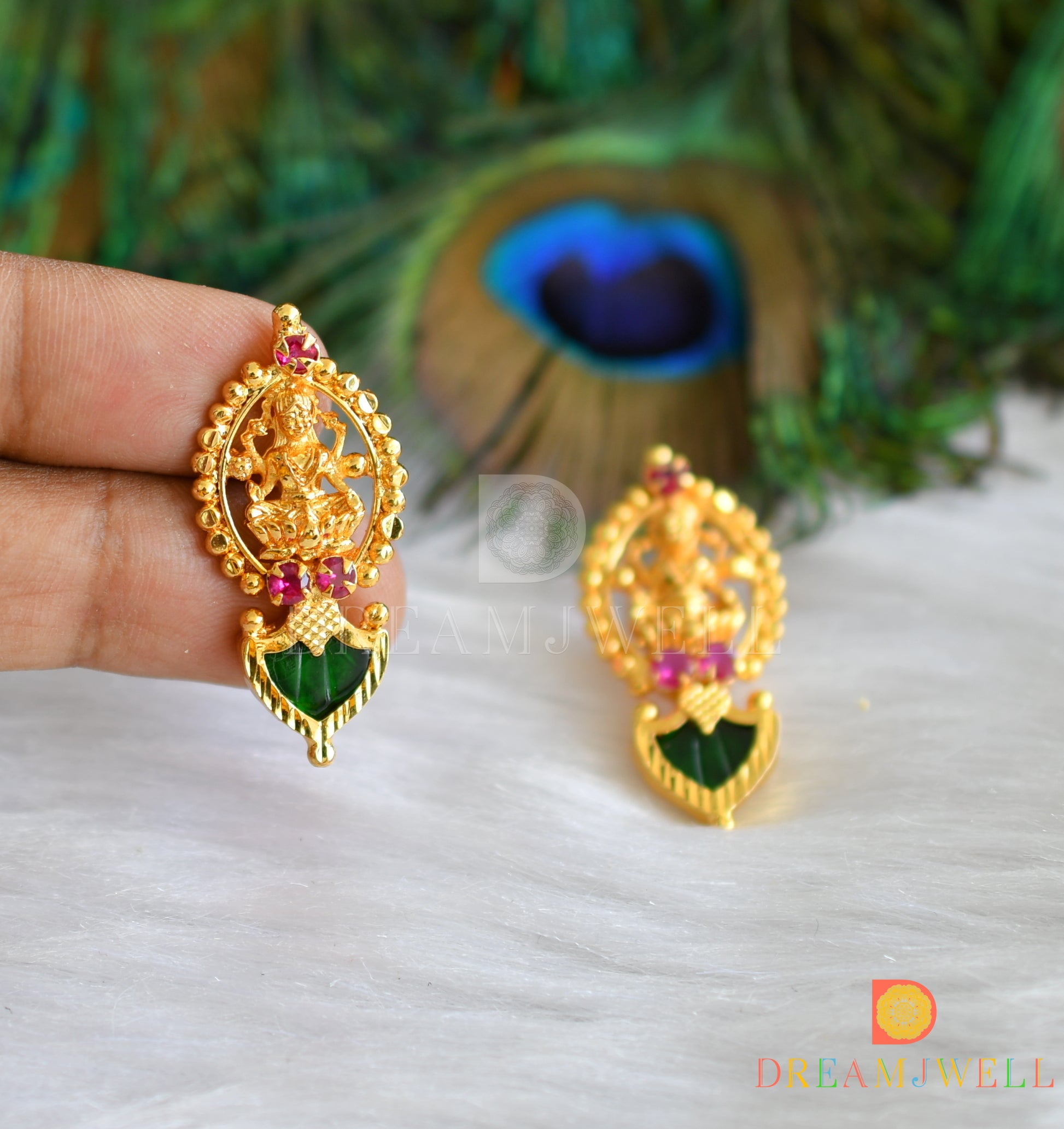 Indian Fashions - Earrings | Big Size Cz Earrings | Lab Created Diamond  Earrings