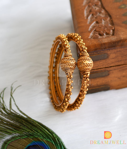 Matte finish set of 2 Bangles (2.6) dj-21555