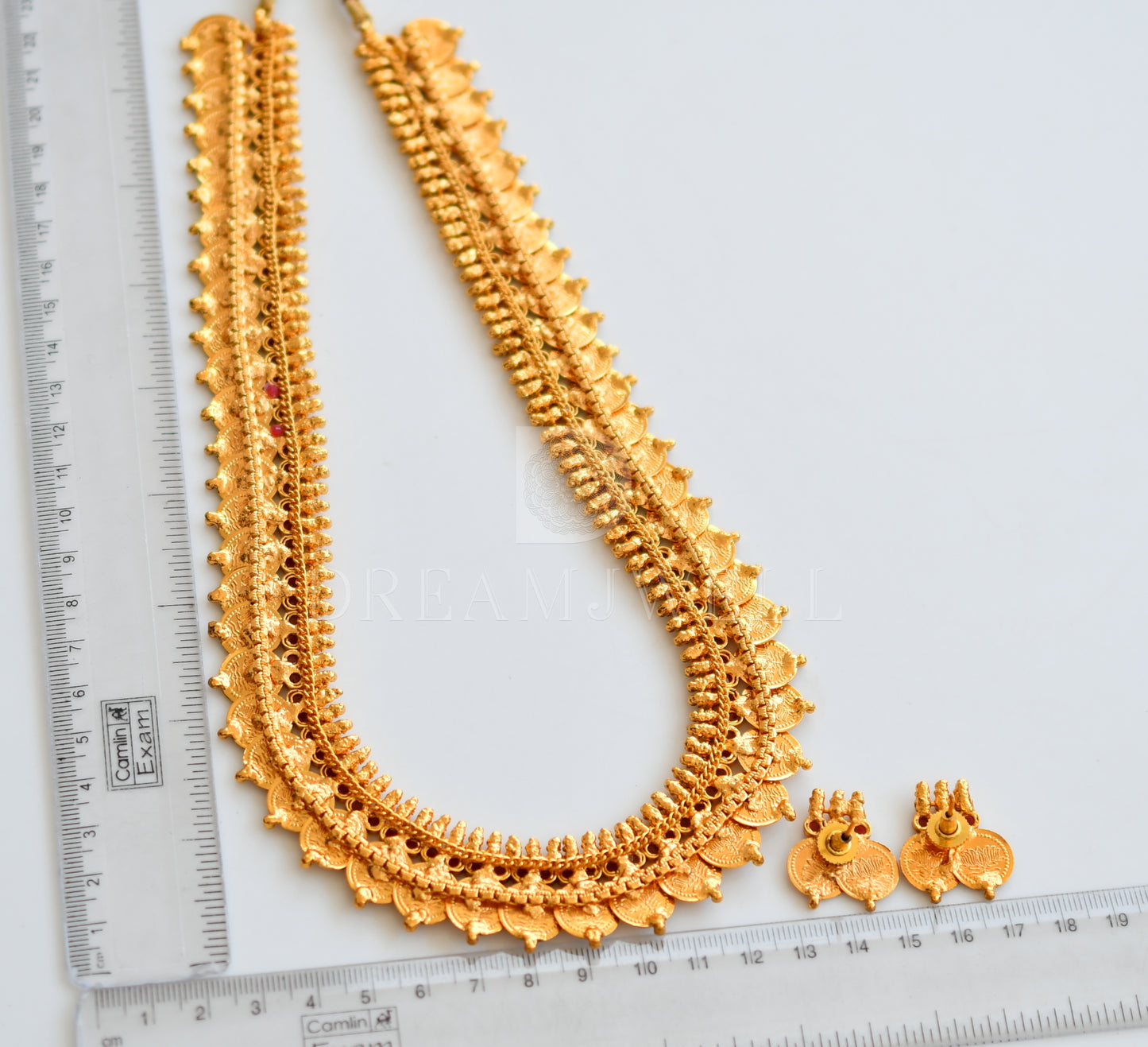 Antique Ruby Lakshmi Coin Haar Set dj-29519