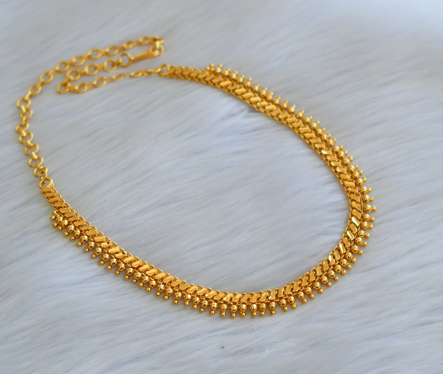 Gold tone Kerala style Necklace dj-40286