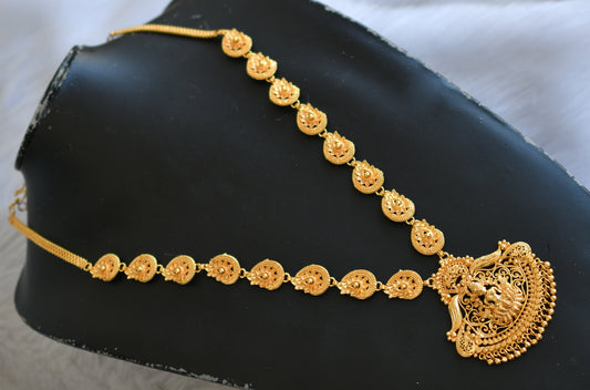 Gold tone Lakshmi Kerala style haar dj-40300