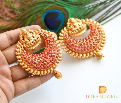 Antique Kemp bali Lakshmi earrings dj-04319