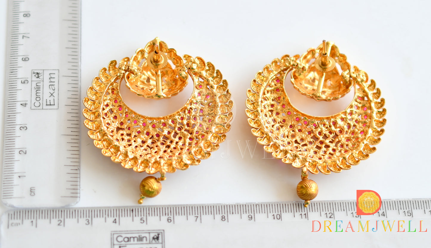 Antique Kemp bali Lakshmi earrings dj-04319