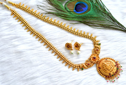 Antique Lakshmi Kemp-green Haar Set dj-17040