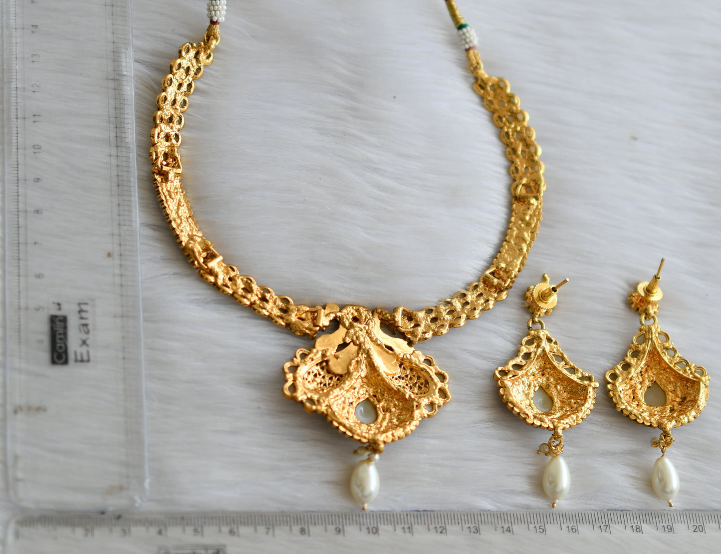 Antique pearl necklace set dj-04180