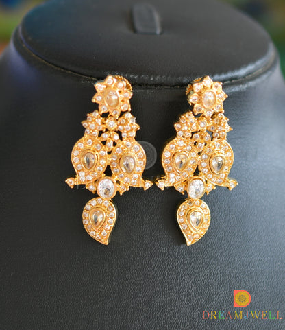 Gold tone bridal  ad mango necklace set dj-01608