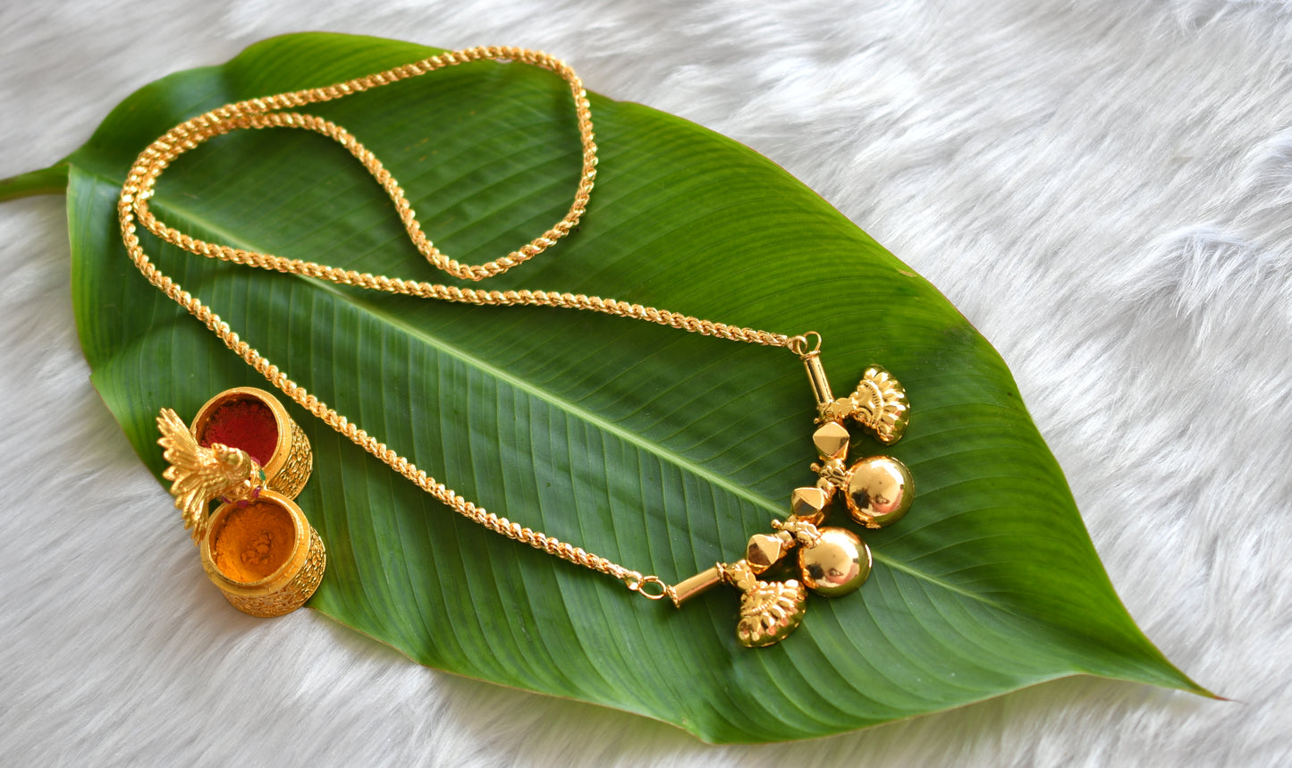 Gold tone bottu mangalyam dj-38972