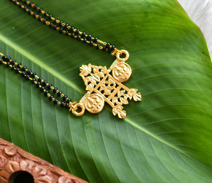 Gold tone Annam Karimani chain mangalyam dj-38977