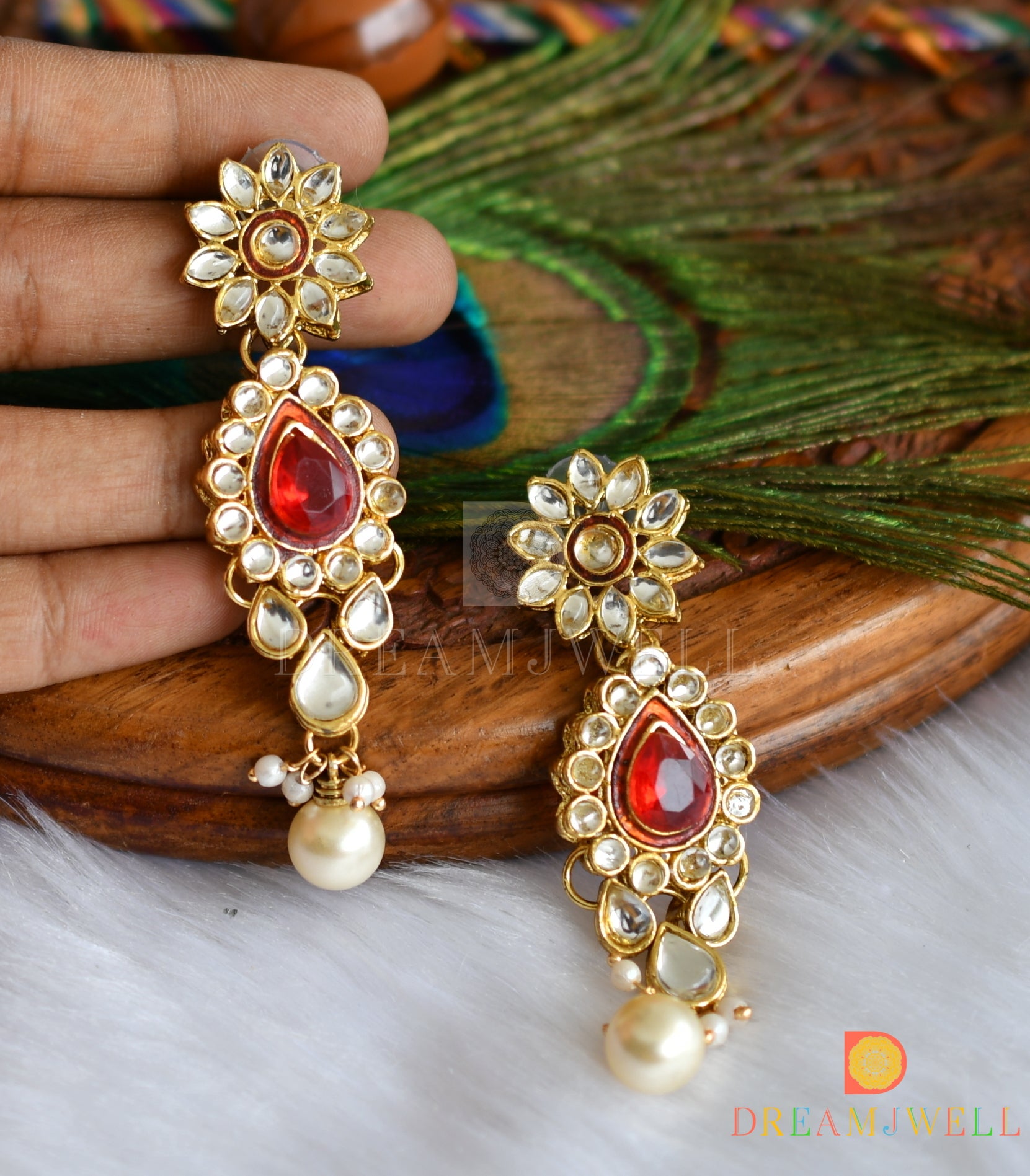 Ruby Kundan Polki Jadau Silver Chandbali Earrings ,sabyasachi Jewelry,kundan  Earrings,polki Earrings Kundan Earrings, Gold Jadau Chandbali - Etsy