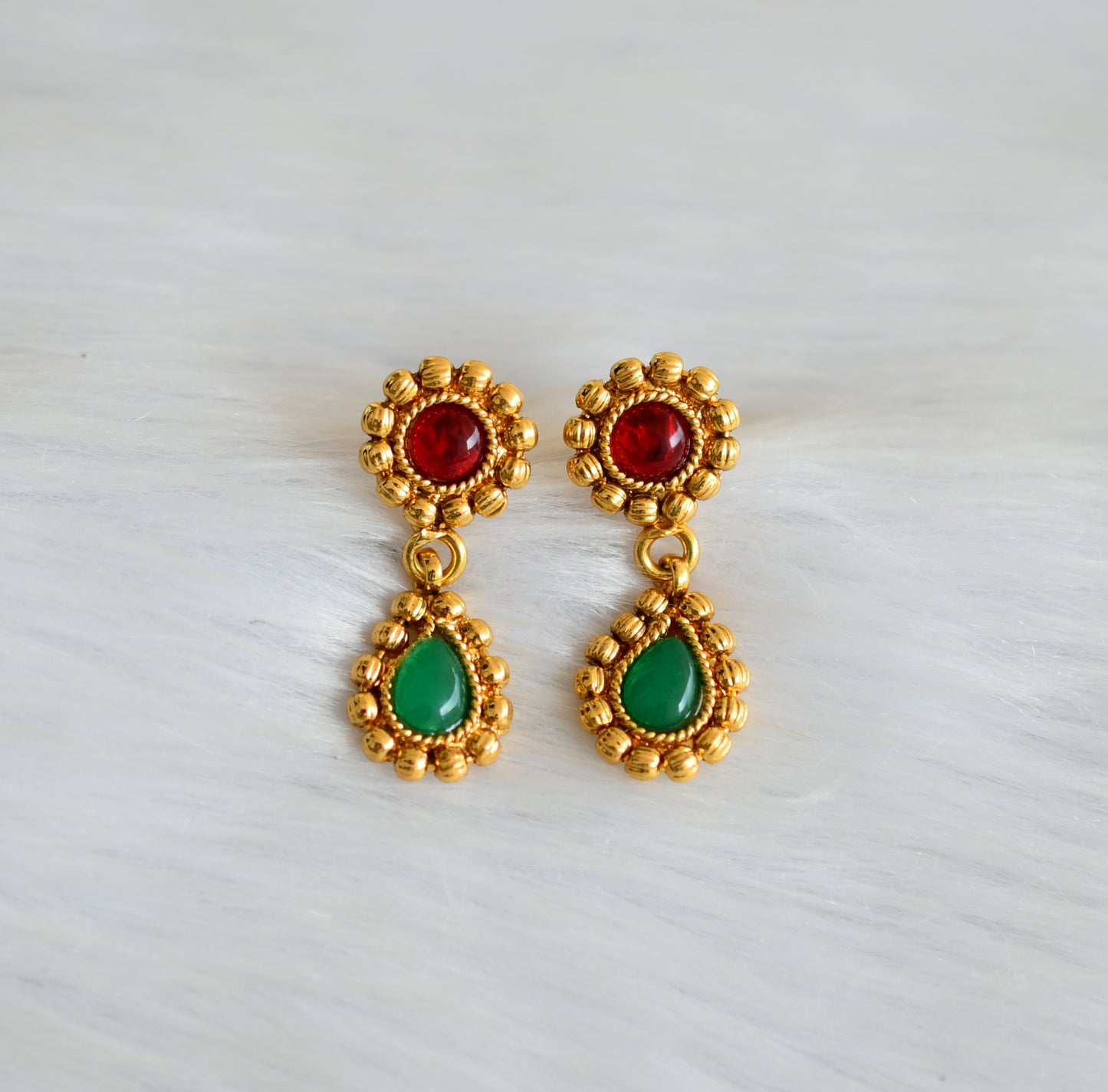 Antique kemp-green earrings dj-40536