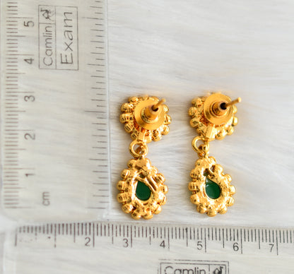 Antique kemp-green earrings dj-40536