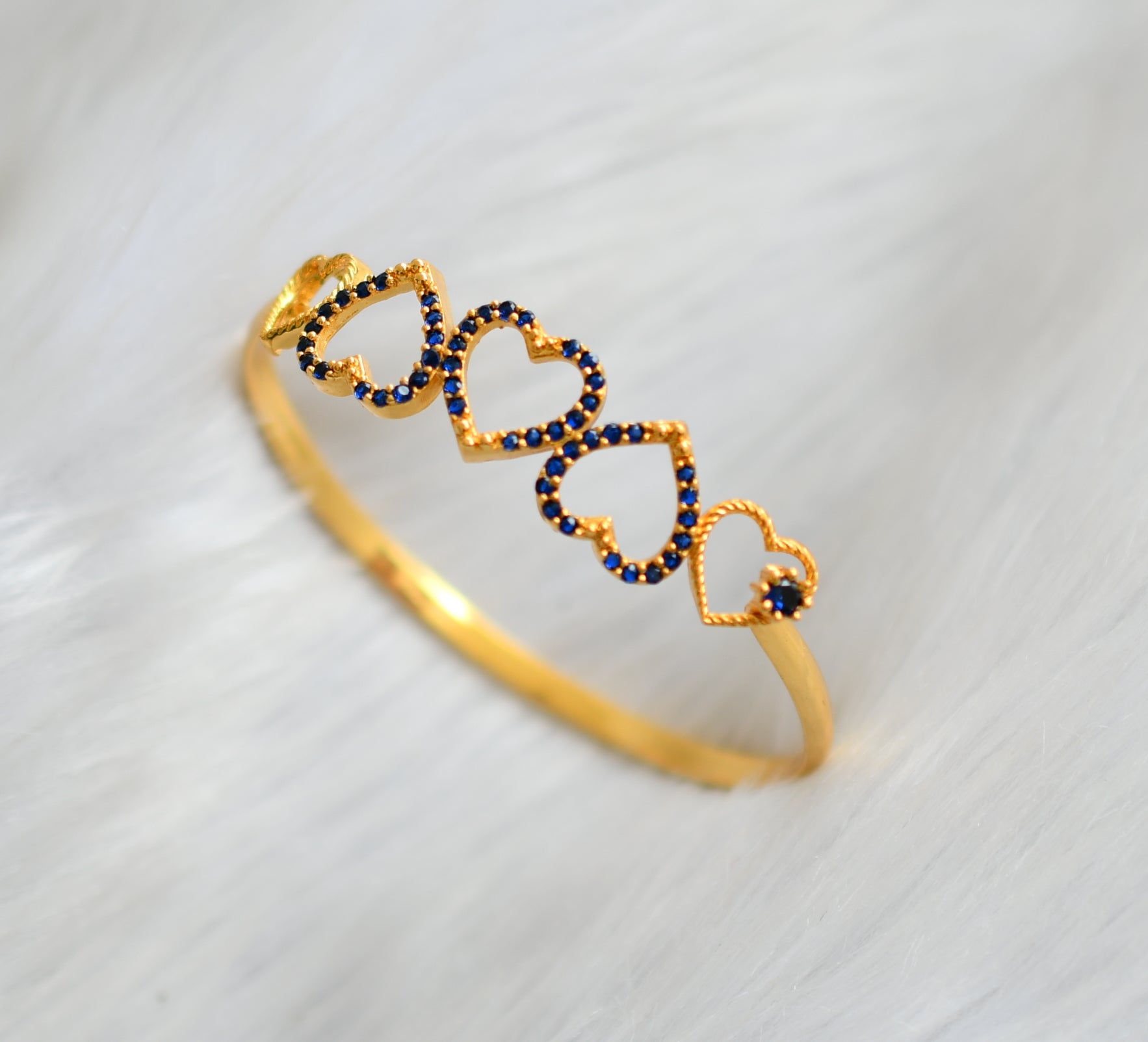 Dainty Aquamarine Heart Bracelet – Fabulous Creations Jewelry